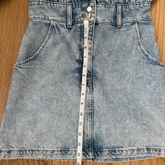 Mango denim dress, size XS, worn once, like new - Picture 7 of 11